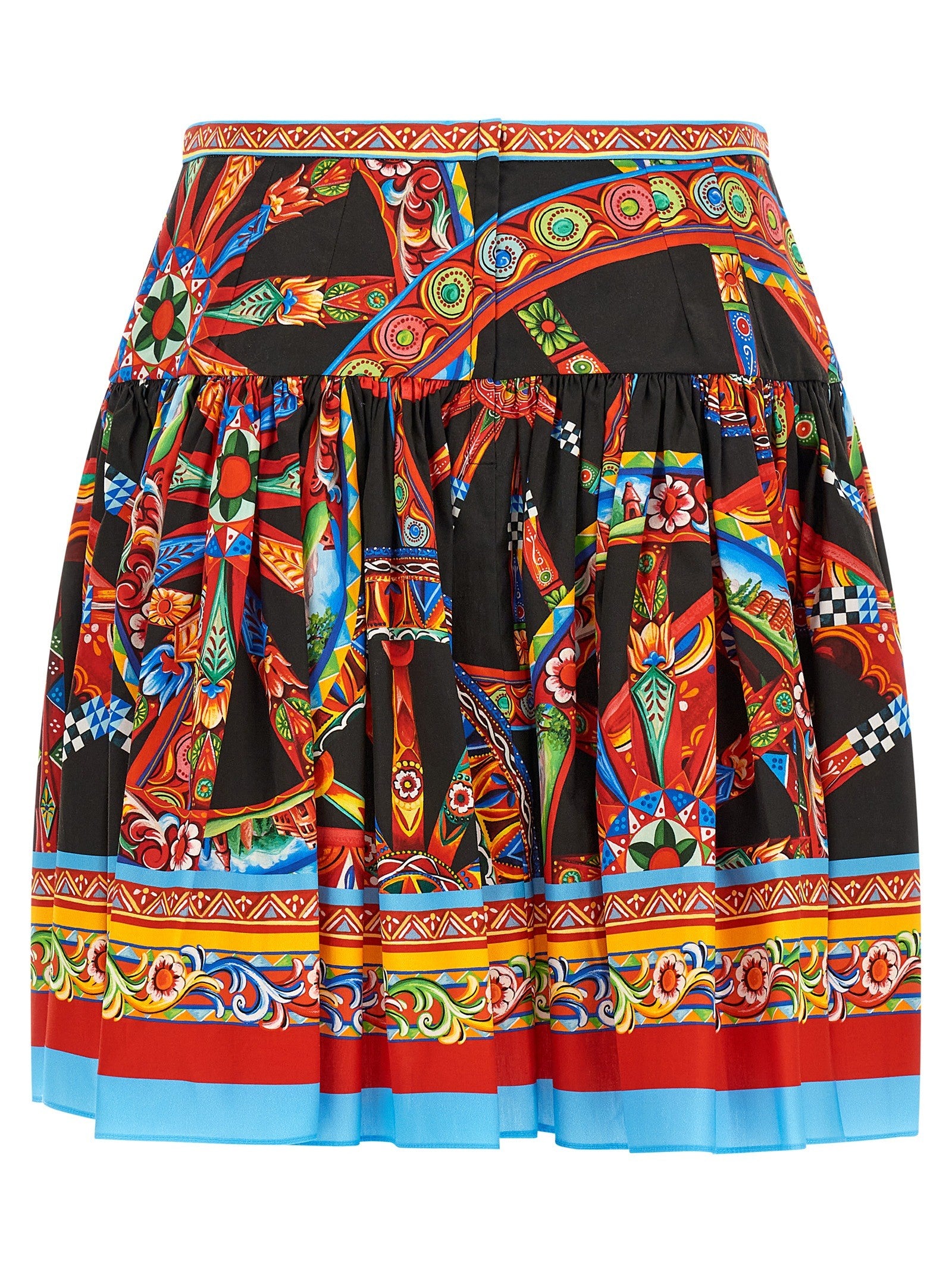 Dolce &amp; Gabbana Carretto Skirt Gold