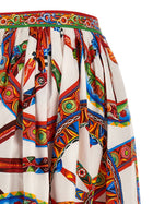 Dolce &amp; Gabbana Carretto Skirt Gold, view 5
