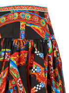 Dolce &amp; Gabbana Carretto Skirt Gold, view 4