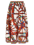 Dolce &amp; Gabbana Carretto Skirt Gold, view 2