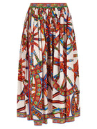 Dolce &amp; Gabbana Carretto Skirt Gold