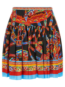 Dolce &amp; Gabbana Carretto Skirt Gold