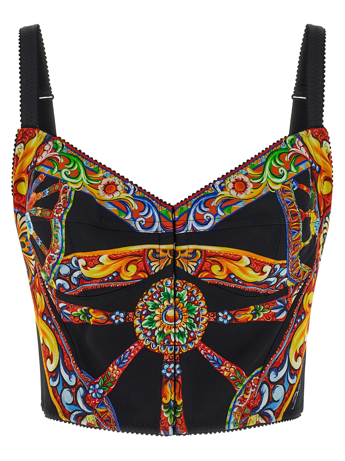 Dolce &amp; Gabbana Carretto Top Gold