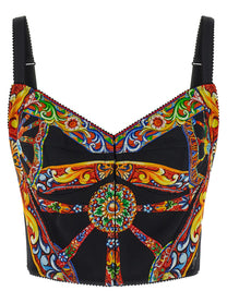 Dolce &amp; Gabbana Carretto Top Gold