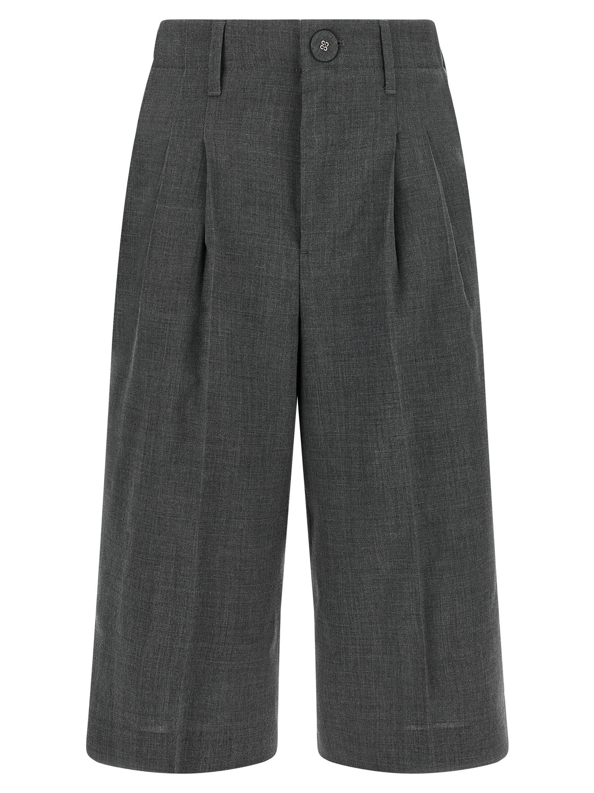 Ami Paris Carrot Bermuda Shorts Grey