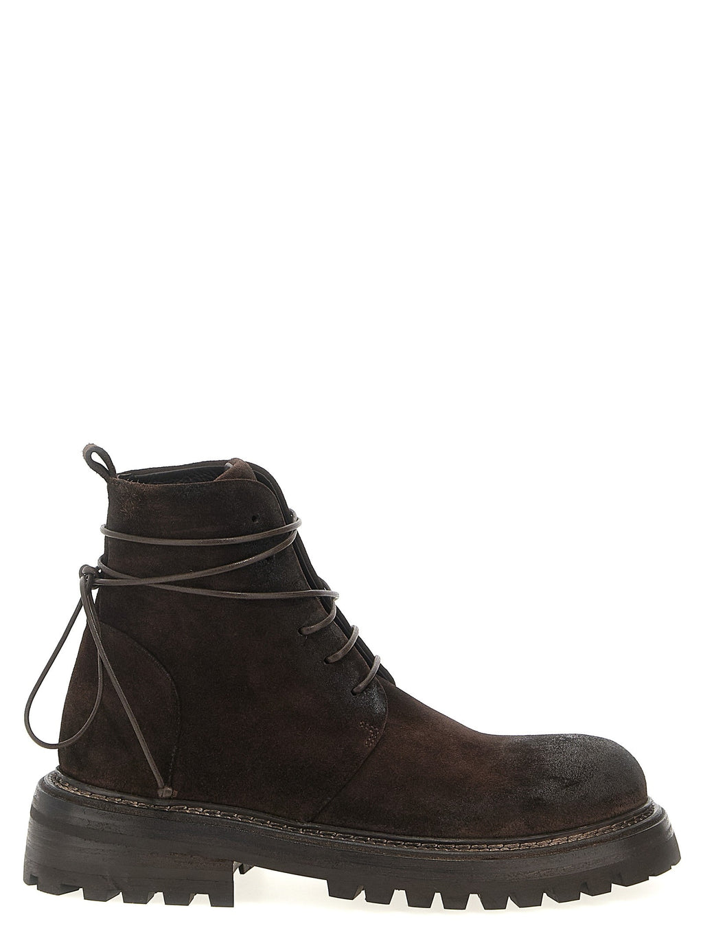 Marsell Carrucola Combat Boots Brown