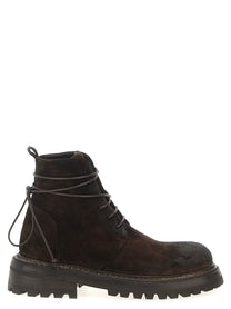 Marsell Carrucola Combat Boots Brown