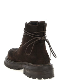 Marsell Carrucola Combat Boots Brown