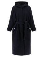 Pinko Cartoccio Coat Blue