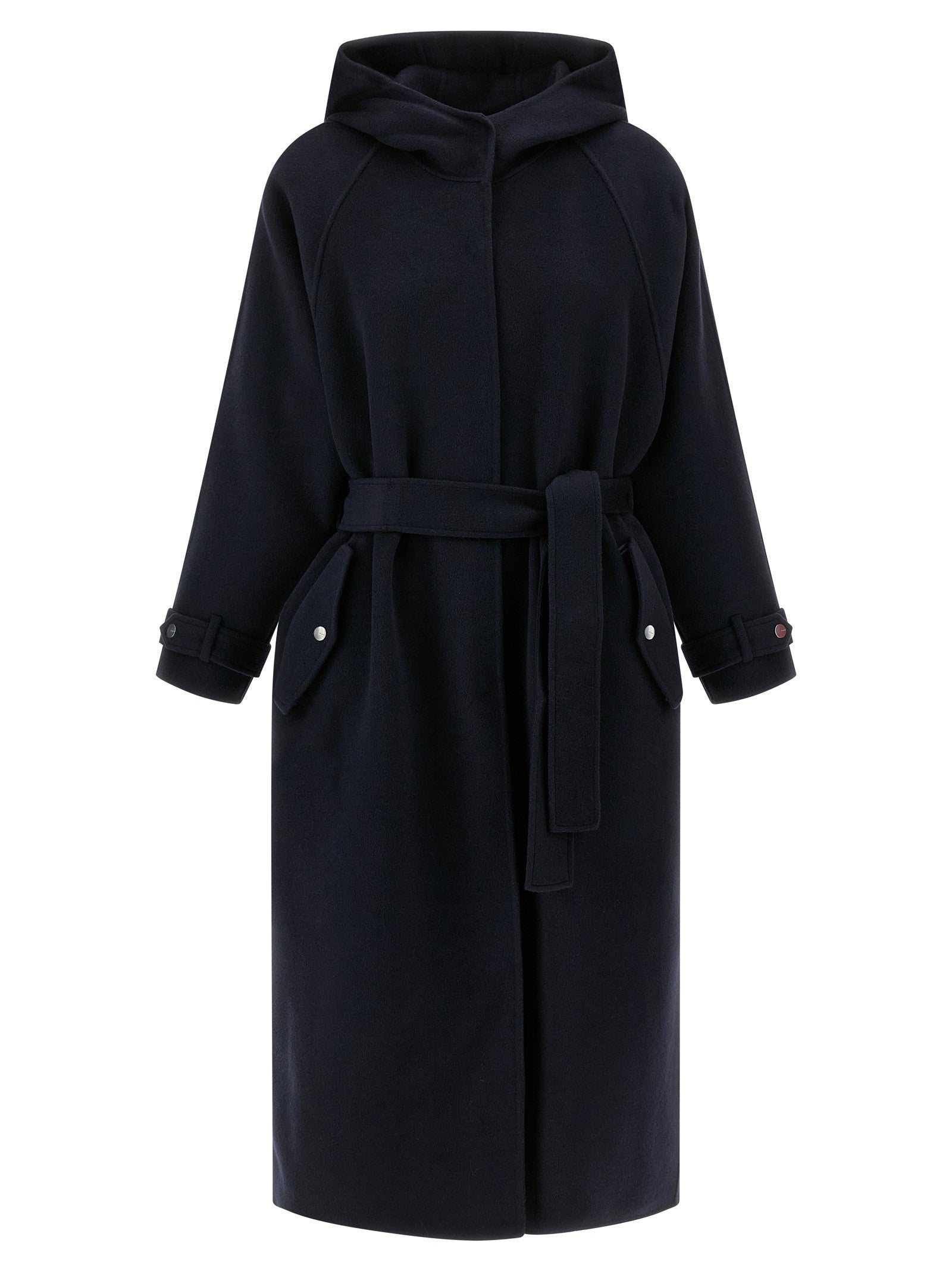 Pinko Cartoccio Coat Blue