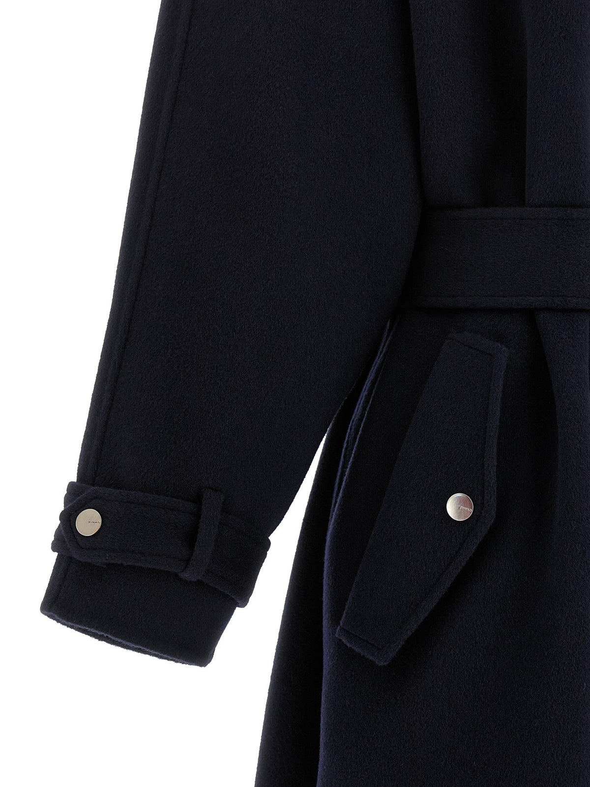 Pinko Cartoccio Coat Blue