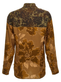 Dries Van Noten Carvies Shirt Gold