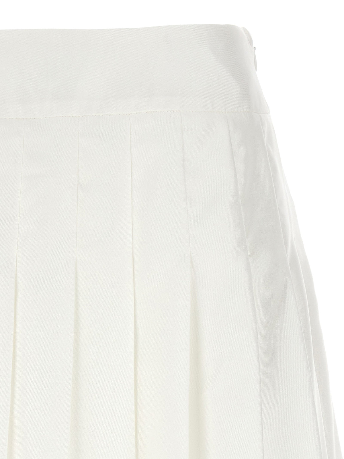 Casablanca Casa Way Skirt White, view 3