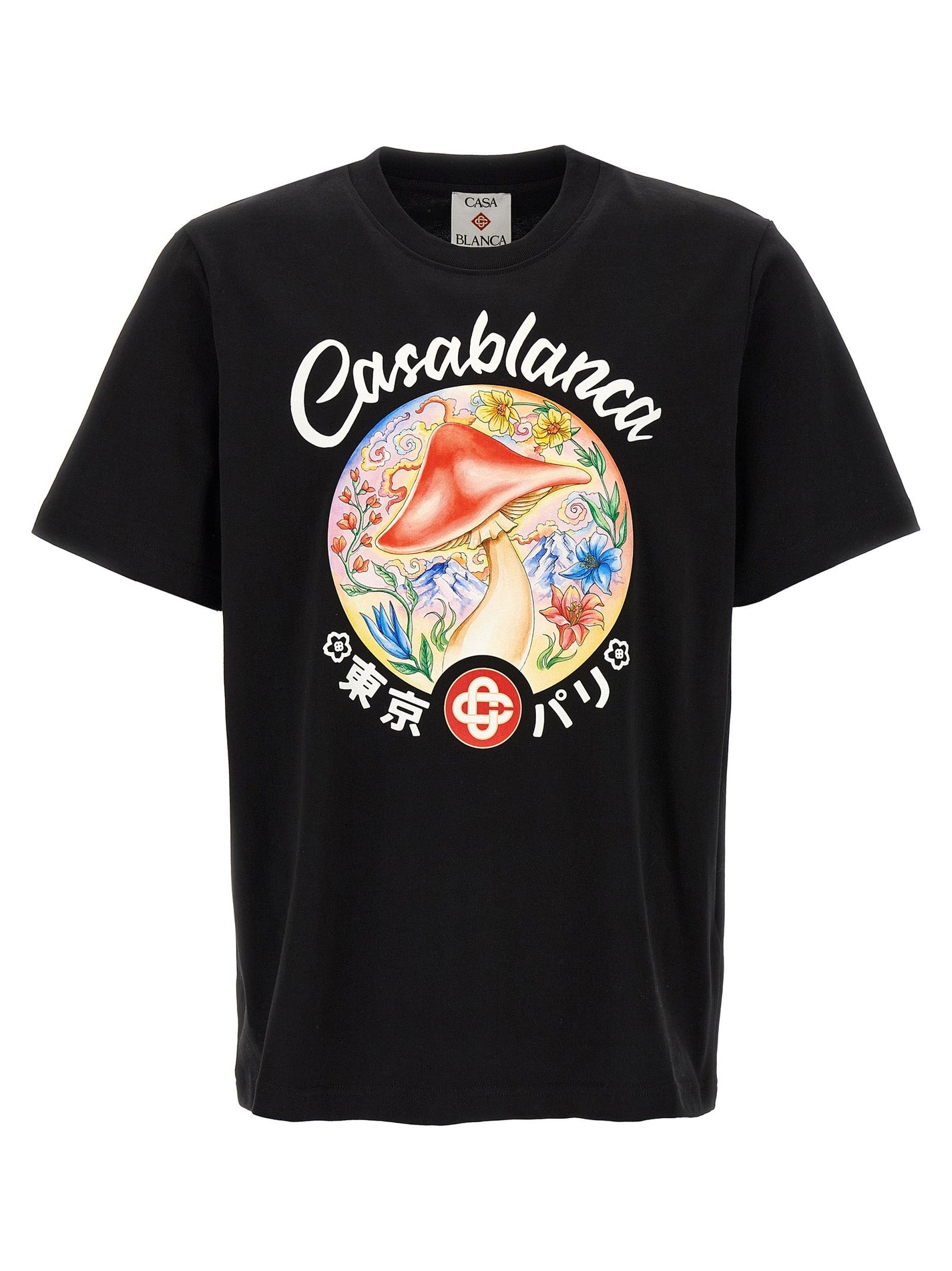 CASABLANCA - CASABLANCA - ’Mushroom Emblem’ T-shirt - Men’s Tops