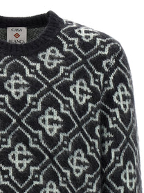 CASABLANCA - CASABLANCA - ’Monogram’ sweater - Men’s Knitwear