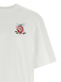 CASABLANCA - CASABLANCA - ’Dragonfly Floral’ T-shirt - Men’s Tops