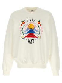 CASABLANCA - CASABLANCA - ’Casa Way Mountain’ sweatshirt - Men’s Sweatshirts