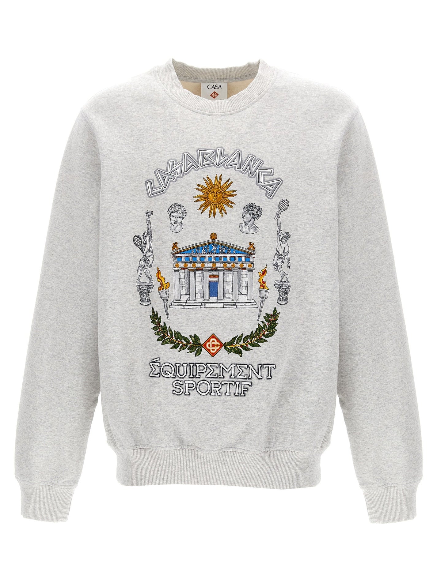 CASABLANCA - CASABLANCA - ’Le Temple Du Sport’ sweatshirt - Men’s Sweatshirts