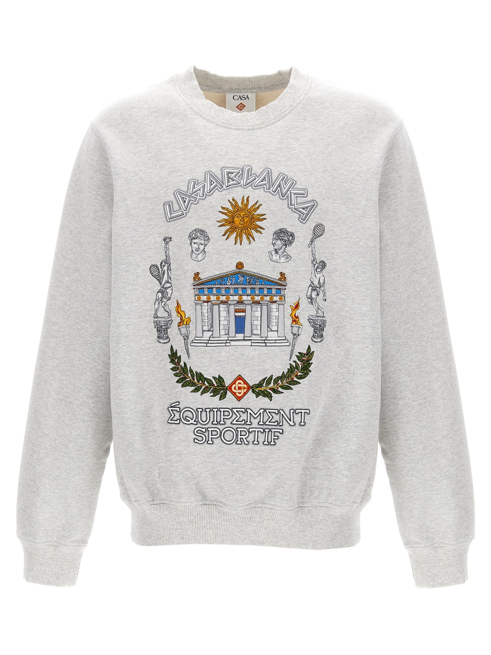 CASABLANCA - CASABLANCA - ’Le Temple Du Sport’ sweatshirt - Men’s Sweatshirts
