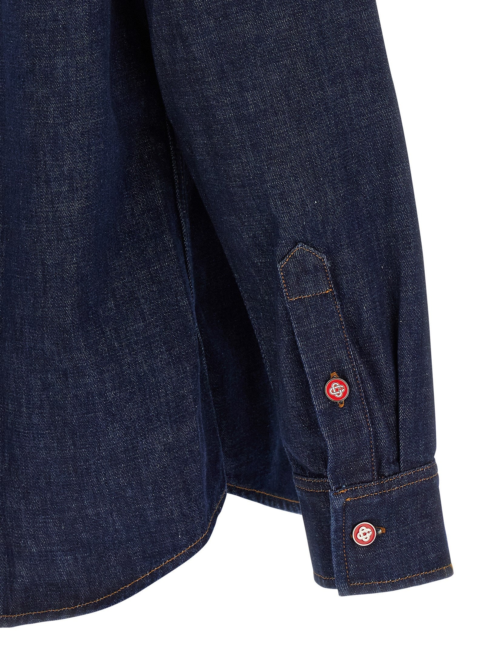 CASABLANCA - CASABLANCA - Denim shirt - Men’s Tops