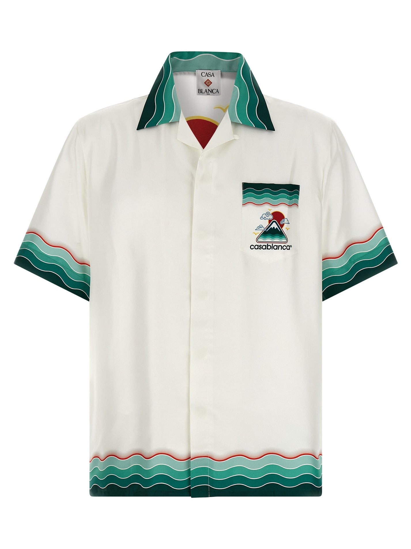 CASABLANCA - CASABLANCA - ’Montagne Ondulee’ shirt - Men’s Tops