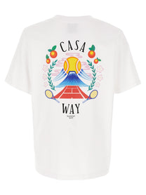 CASABLANCA - CASABLANCA - ’Casa Way Mountain’ T-shirt - Men’s Tops