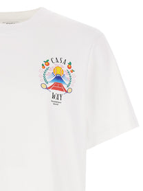 CASABLANCA - CASABLANCA - ’Casa Way Mountain’ T-shirt - Men’s Tops