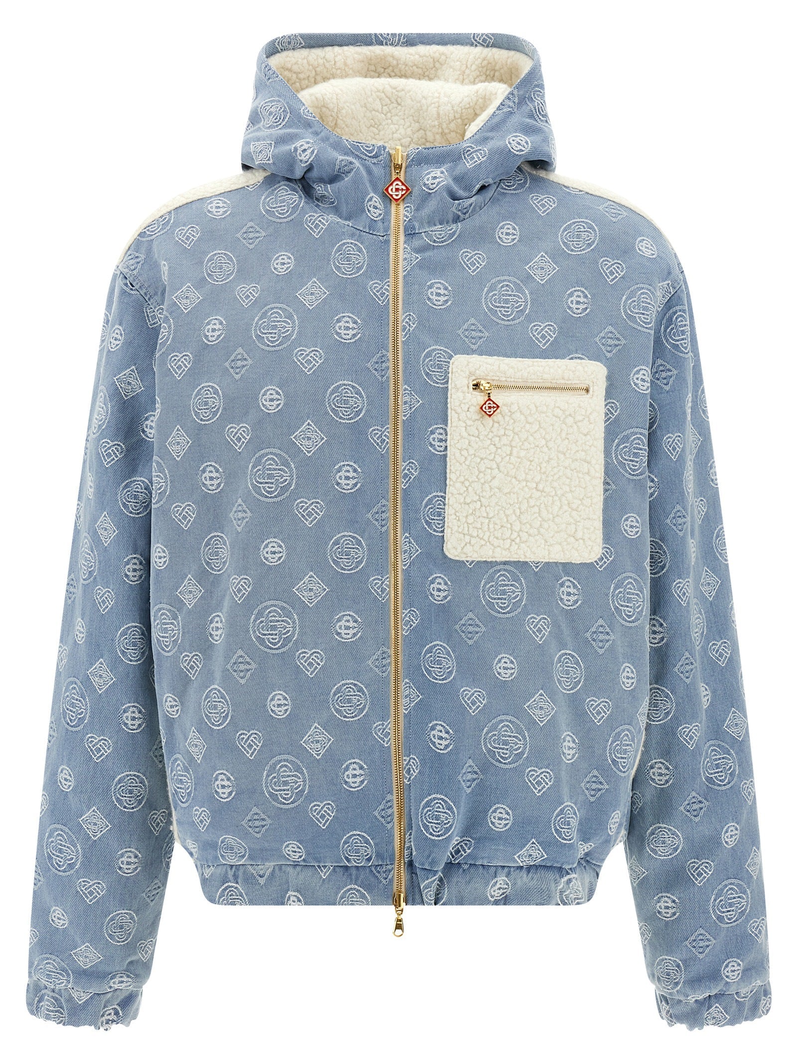 CASABLANCA - CASABLANCA - Monogram reversible jacket - Men’s Outerwear