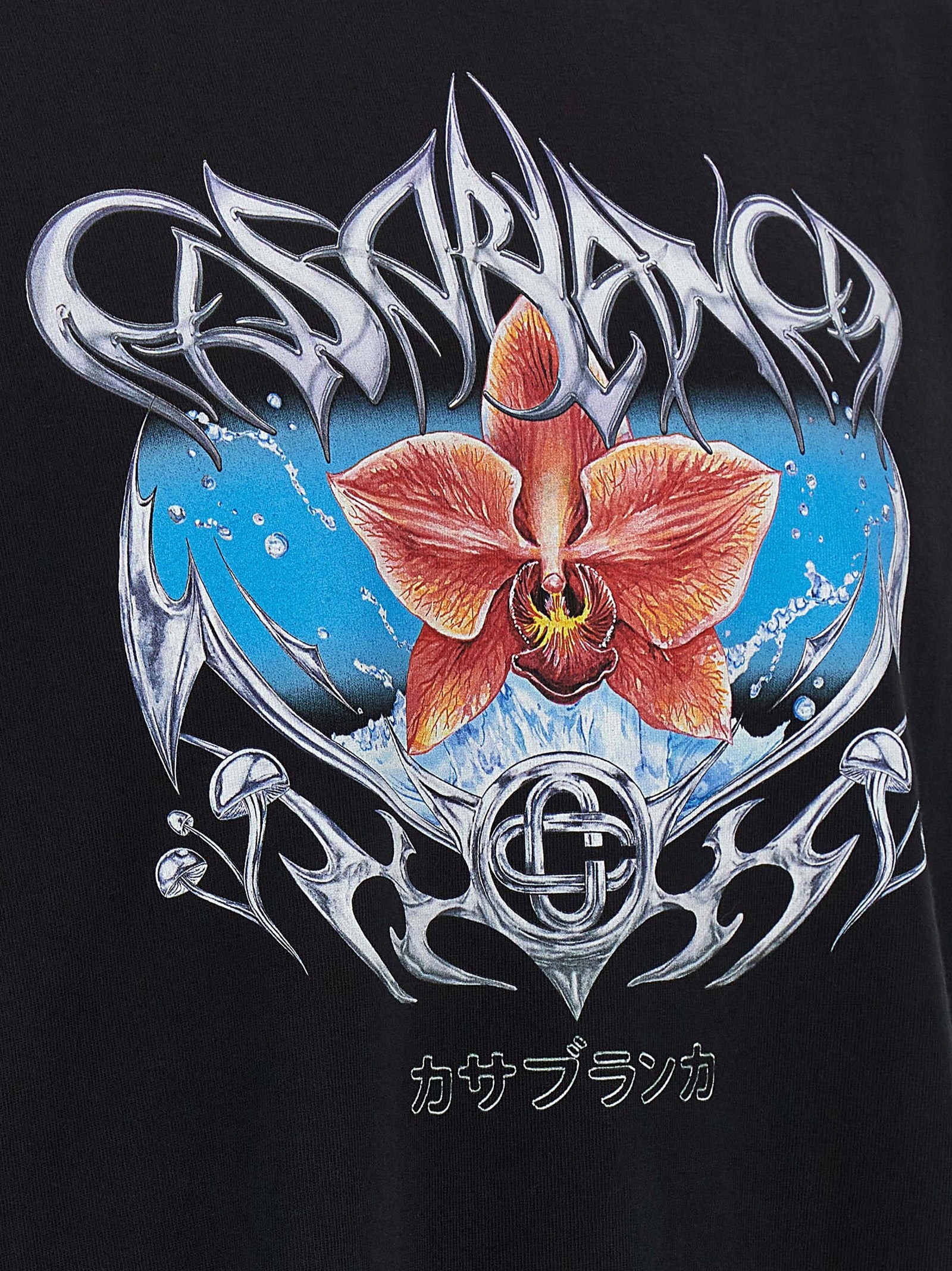 CASABLANCA - CASABLANCA - ’Blades’ T-shirt - Men’s Tops