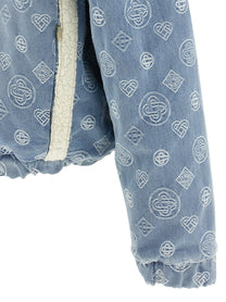 CASABLANCA - CASABLANCA - Monogram reversible jacket - Men’s Outerwear