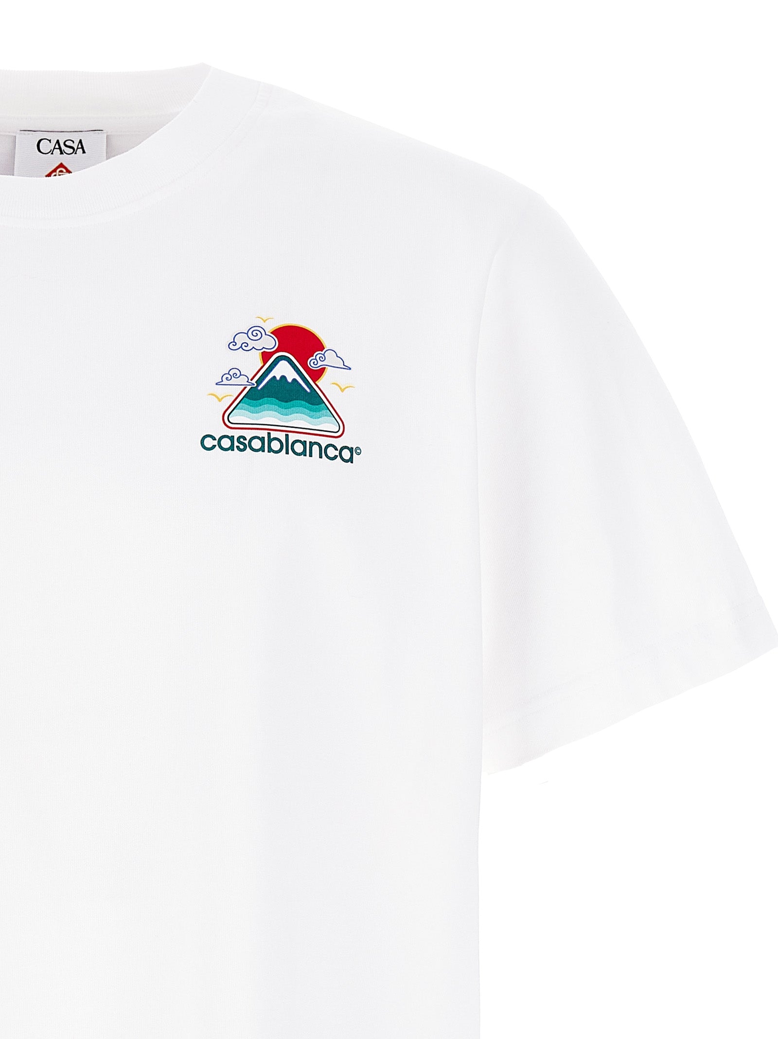 CASABLANCA - CASABLANCA - ’Montagne Ondulée’ T-shirt - Men’s Tops