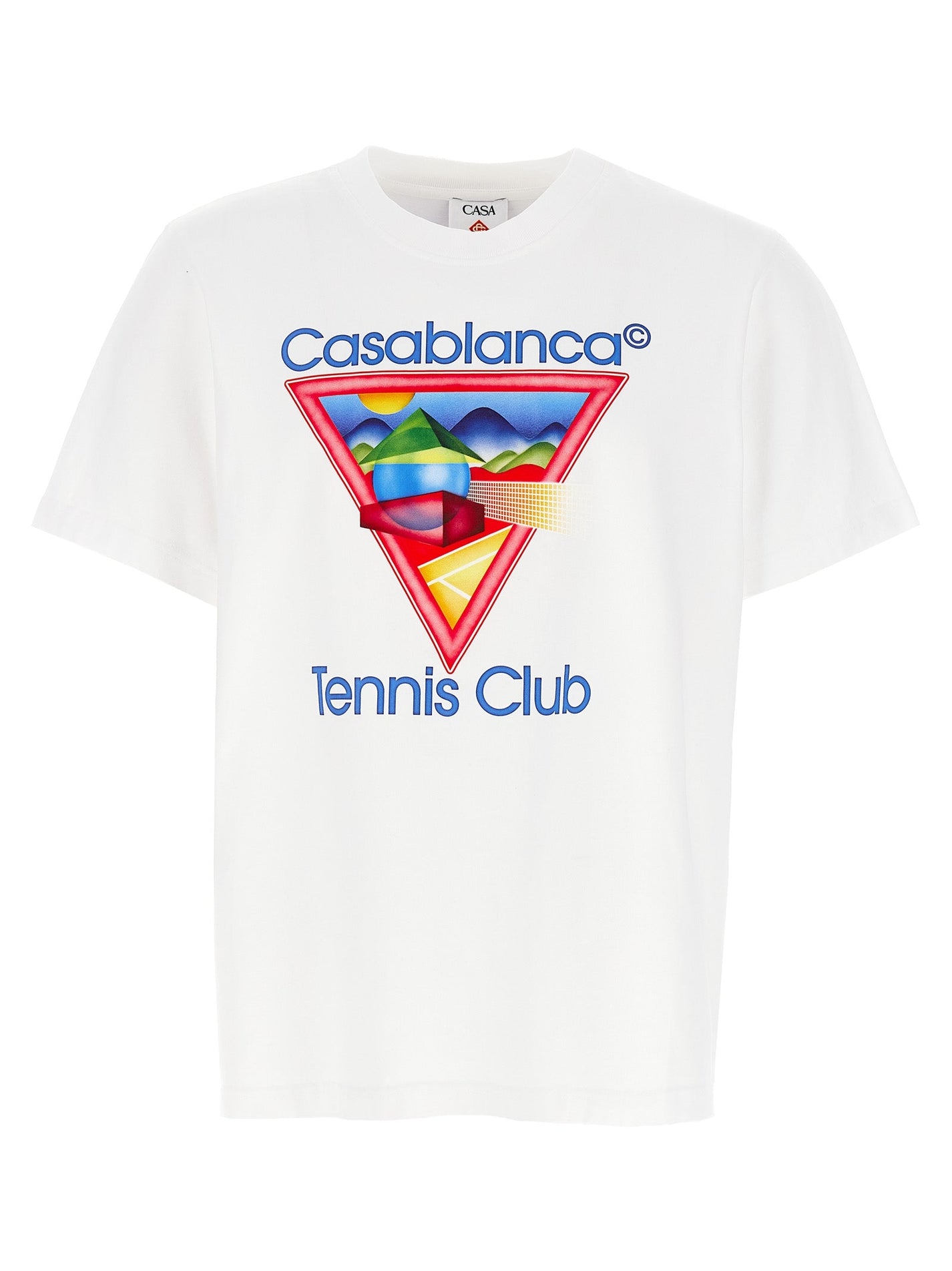 CASABLANCA - CASABLANCA - ’Tennis Club Icon’ T-shirt - Men’s Tops