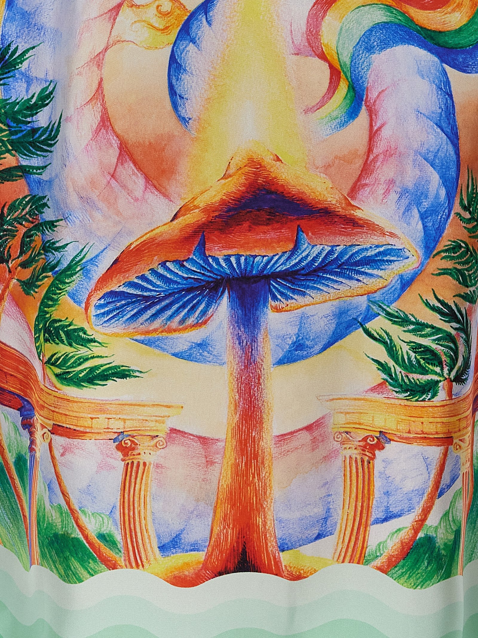 CASABLANCA - CASABLANCA - ’Nature Teacher’ shirt - Men’s Tops