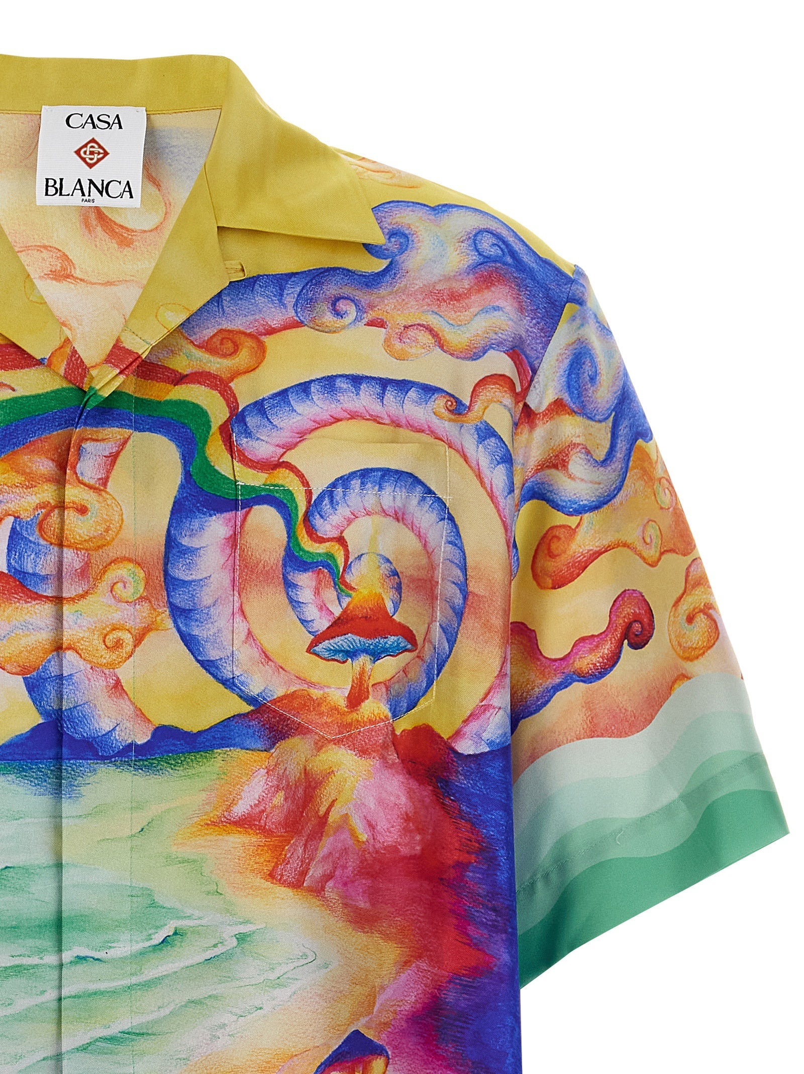 CASABLANCA - CASABLANCA - ’Nature Teacher’ shirt - Men’s Tops