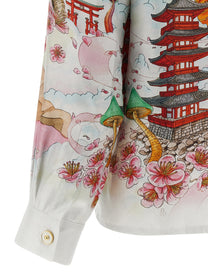 CASABLANCA - CASABLANCA - ’Flowers’ shirt - Men’s Top