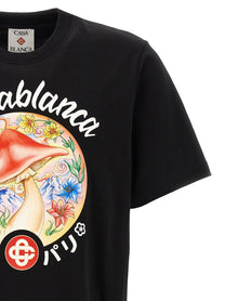 CASABLANCA - CASABLANCA - ’Mushroom Emblem’ T-shirt - Men’s Tops