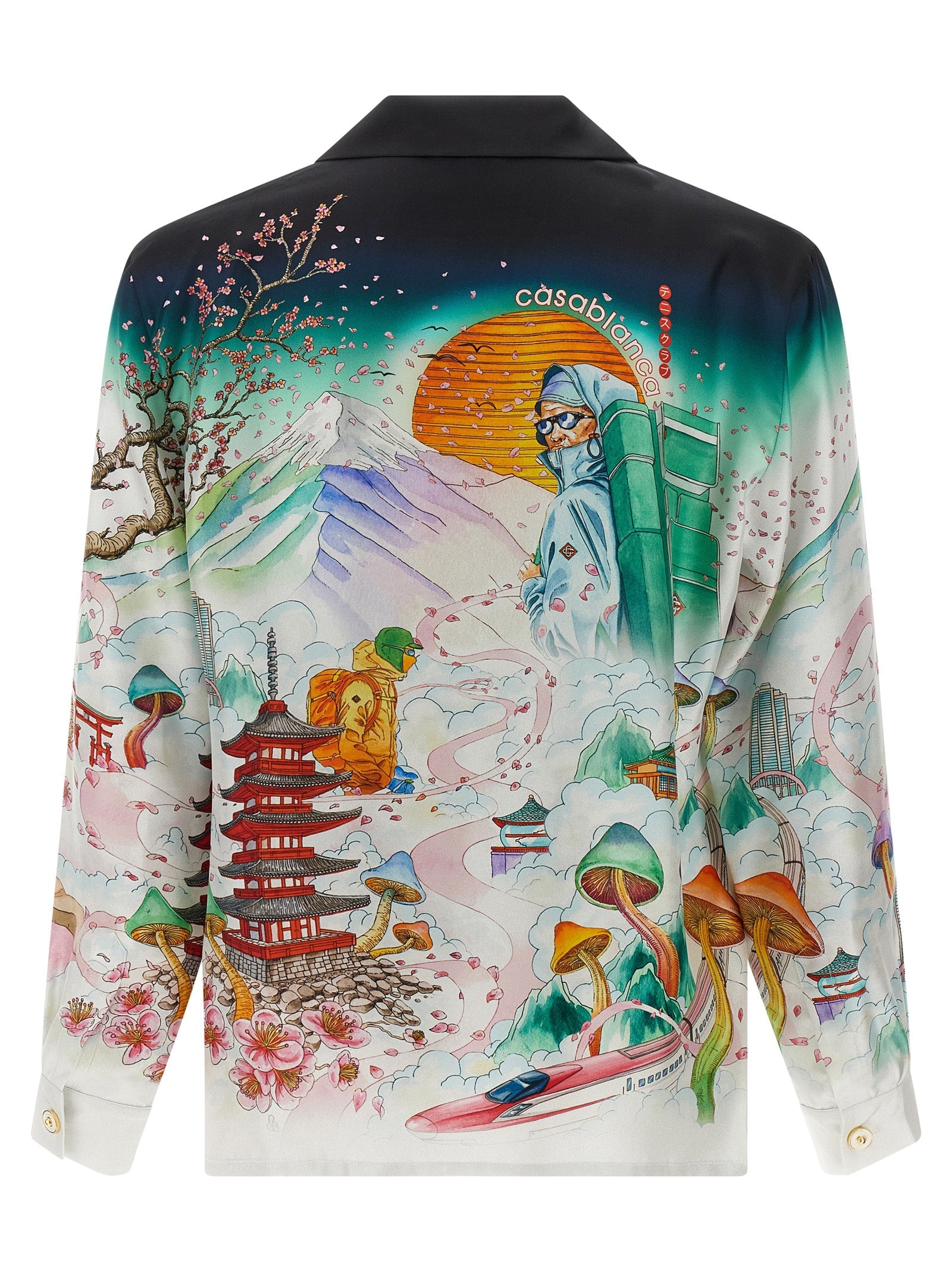 CASABLANCA - CASABLANCA - ’Flowers’ shirt - Men’s Top