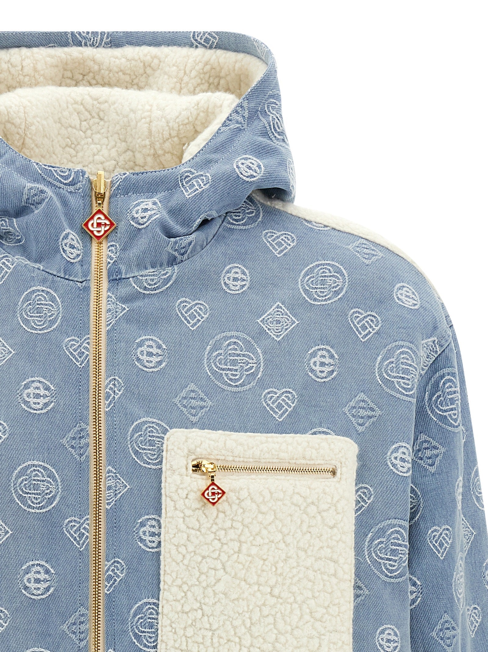 CASABLANCA - CASABLANCA - Monogram reversible jacket - Men’s Outerwear