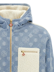 CASABLANCA - CASABLANCA - Monogram reversible jacket - Men’s Outerwear