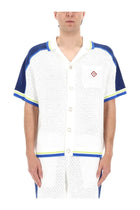 Casablanca Men's Crochet Shirt Multicolor, view 4