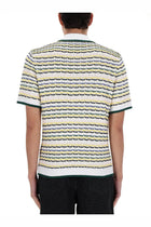 Casablanca Men's Knitted Polo Multicolor, view 5