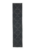 Casablanca Men's Monogram Fluffy Scarf Grey