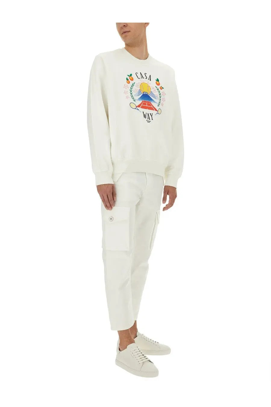 Casablanca Men's Sweatshirt Multicolor, view 2