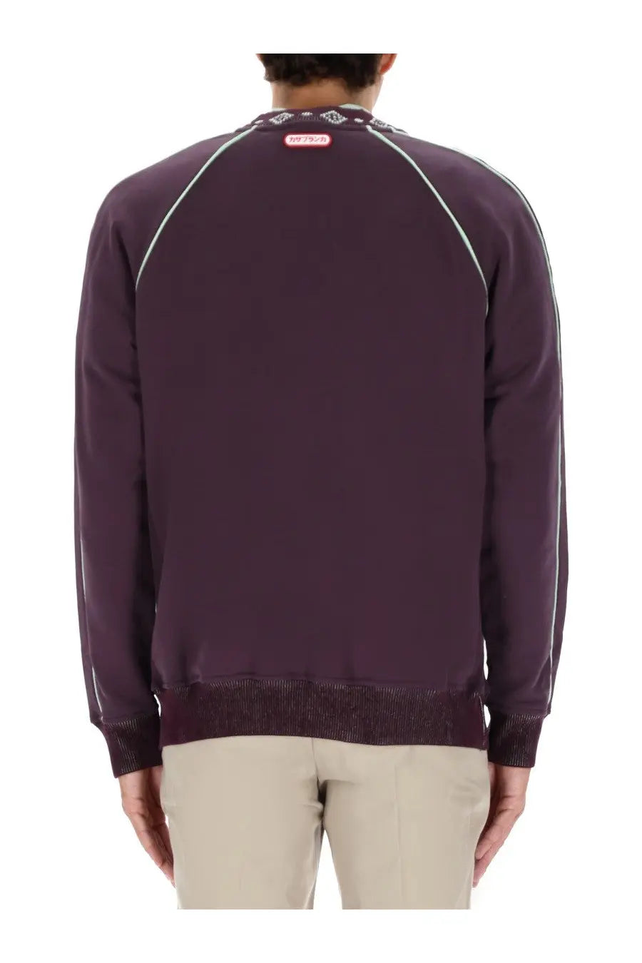 Casablanca Men's Sweatshirt Purple, view 3