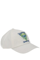 Casablanca Unisex Flaming Tennis Ball Baseball Cap White, view 2