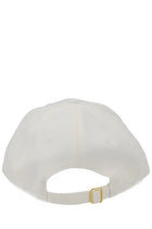 Casablanca Unisex Flaming Tennis Ball Baseball Cap White, view 3