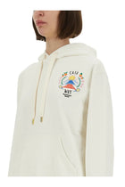 Casablanca Women's Casaway Mountain Sweatshirt White, view 4