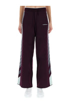 Casablanca Women's Diagonal Tennis Pants Purple