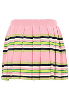 Casablanca Women's Viscose Striped Mini Skirt Multicolor