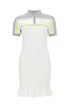 Casablanca Women's Polo Shirt Dress Tennis White